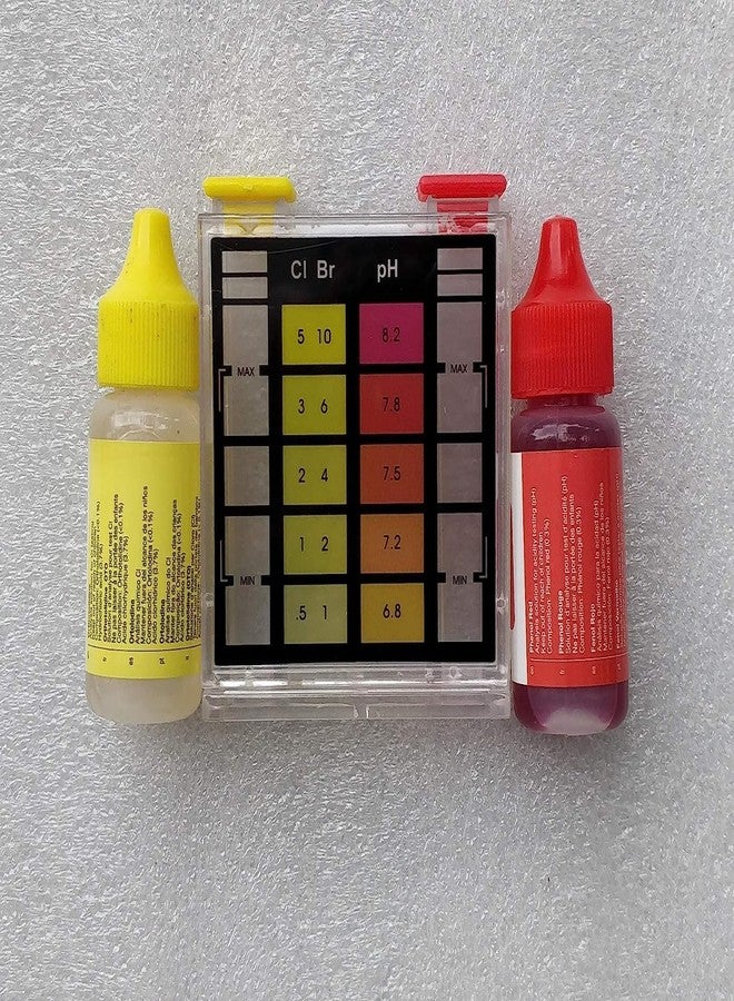 PETSON Swimming Pool 1 Set PH and Chlorine Water Quality Test Kit Swimming Pool Hydroponics Aquarium - Image 3